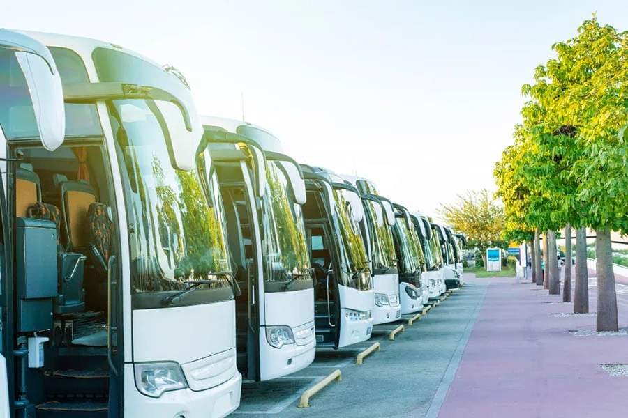 Fleet bus AC maintenance service in Tampa